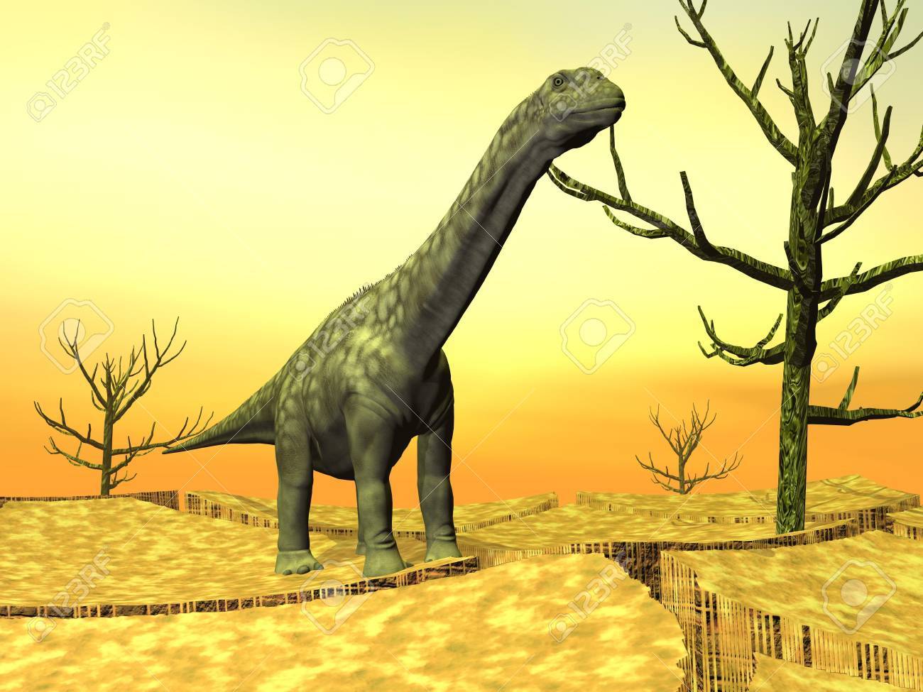 16250688-argentinosaurus-dinosaur-standing-on-the-cracked-desert-ground-next-to-dead-trees-by-hot-weather.jpg
