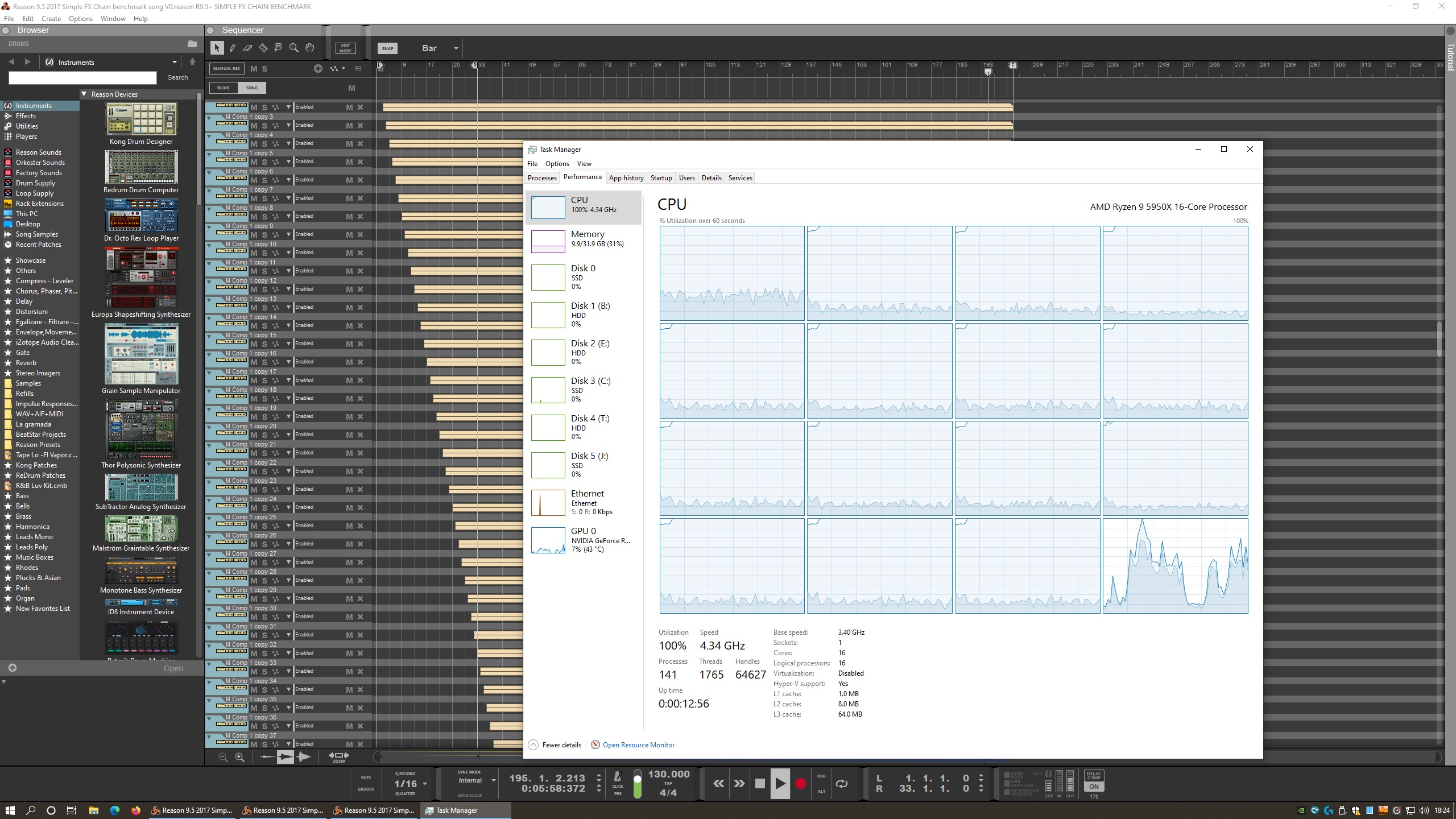 Simple 100% CPU 1024 buffer.jpg